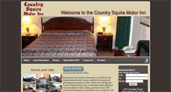 Desktop Screenshot of countrysquiremotorinn.com
